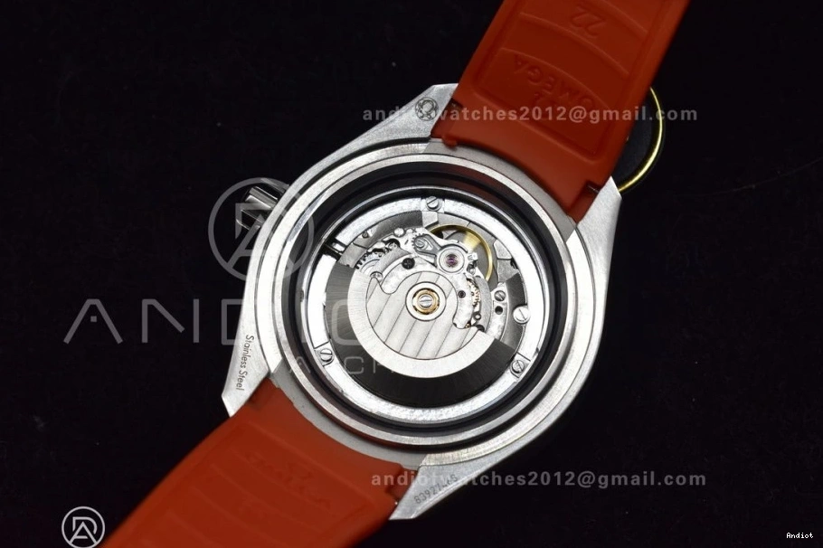 Edition on Ceramic Rubber A2824 Dial SS Gray 1:1 Black Orange 6000M Bezel Strap Deep Seamaster Ultra Best TF 1229